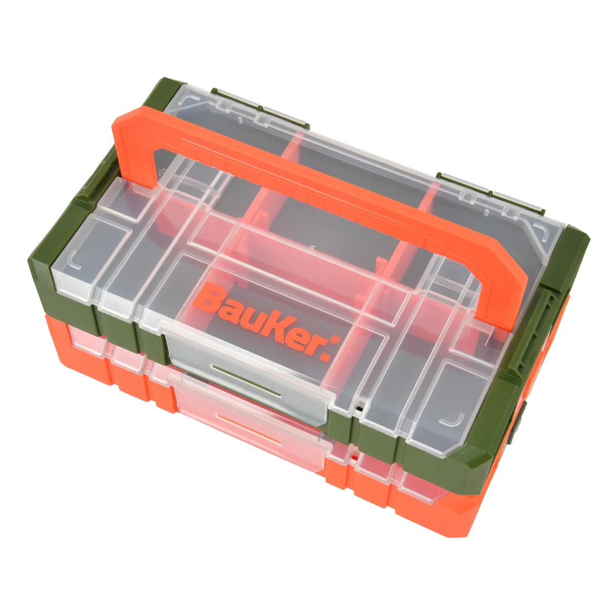 BAUKER - Cajas Organizadoras Apilables 2 Piezas Bauker