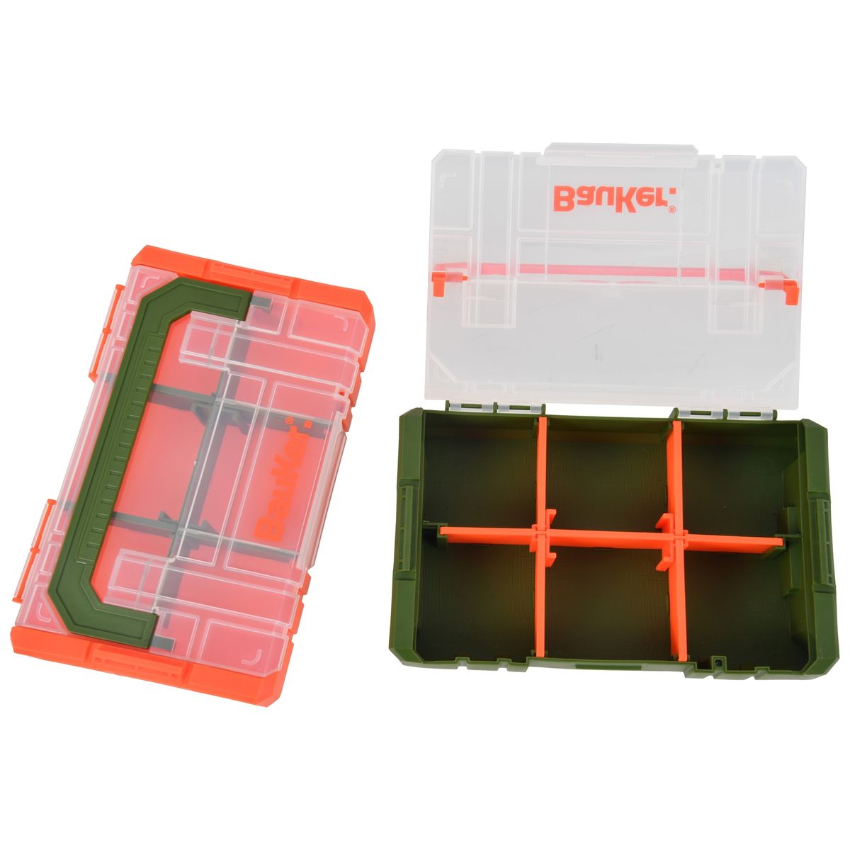 BAUKER - Cajas Organizadoras Apilables 2 Piezas Bauker