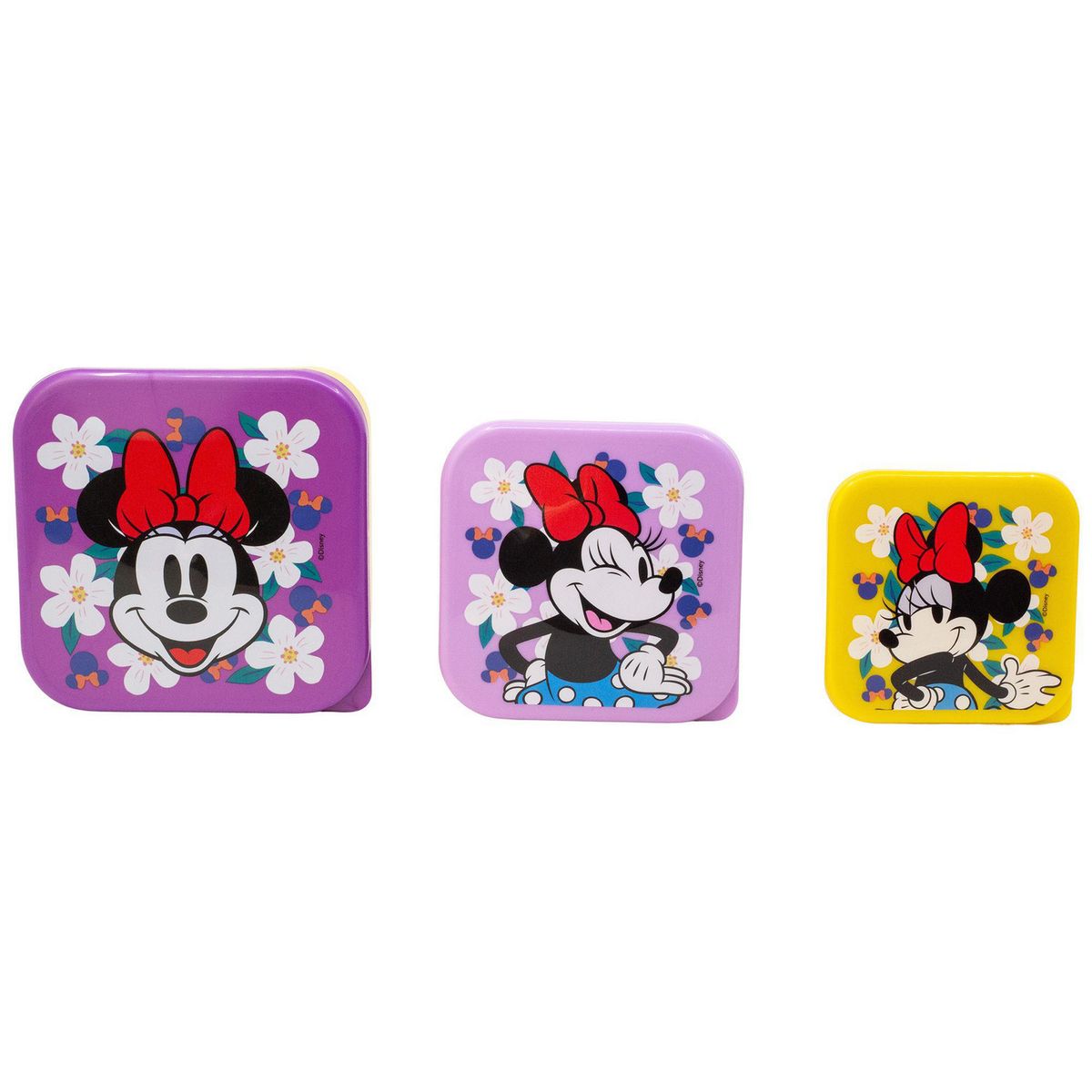 DISNEY - Set 3 Cajas de Snack Minnie