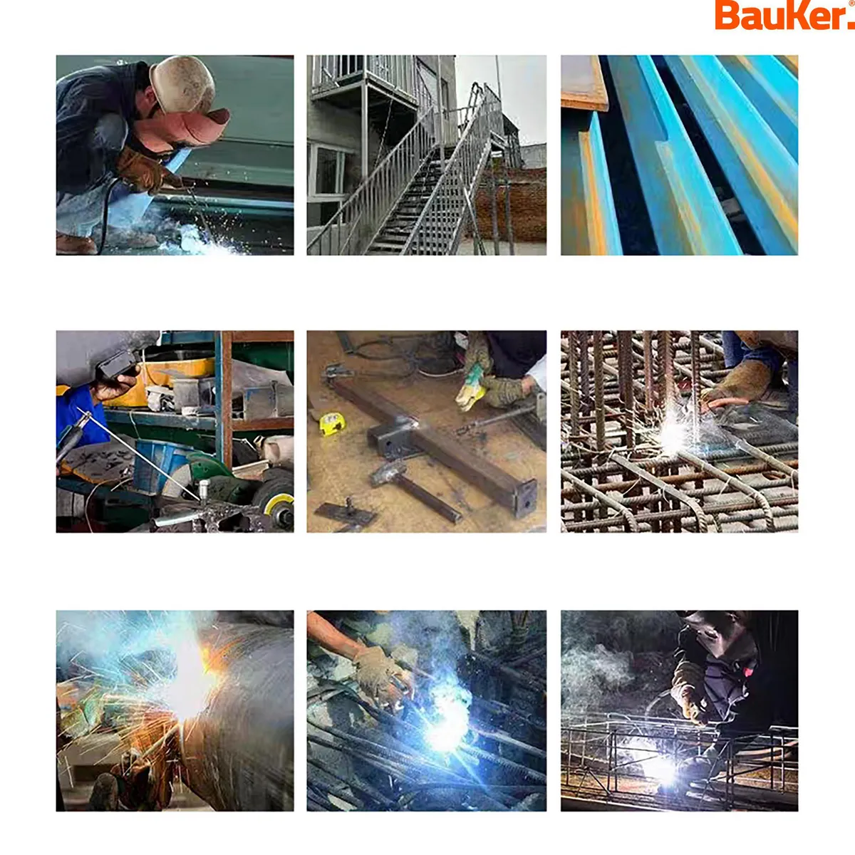 BAUKER - Soldador Inverter 160A MMA Energy + Máscara