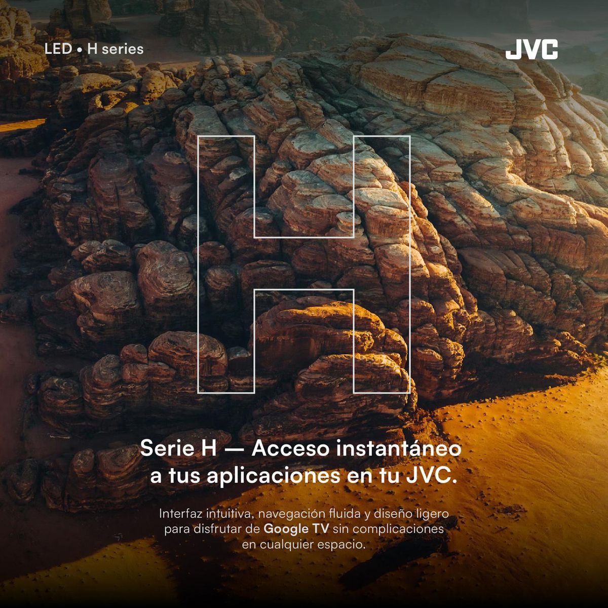 JVC - Televisor LED 40 " Full HD Google TV LT-40KM358