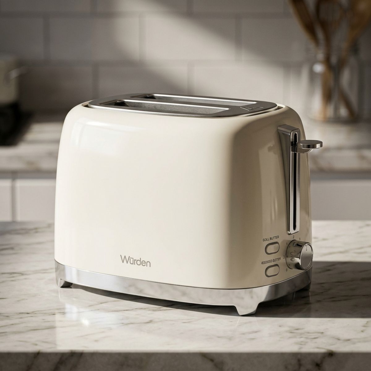 WURDEN -  Tostador 2 Rebanadas Beige WBT-BREMENBRO