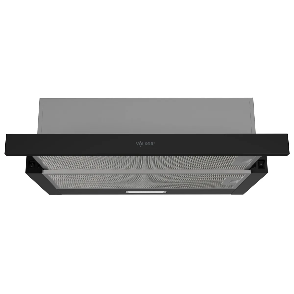 VOLKER - Campana Retractil Negro Volker 60cm