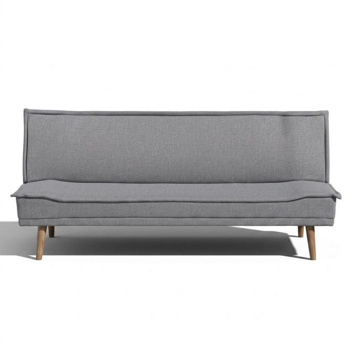 JUST HOME COLLECTION - Sofá Cama Futón 3 Cuerpos Atenas Gris