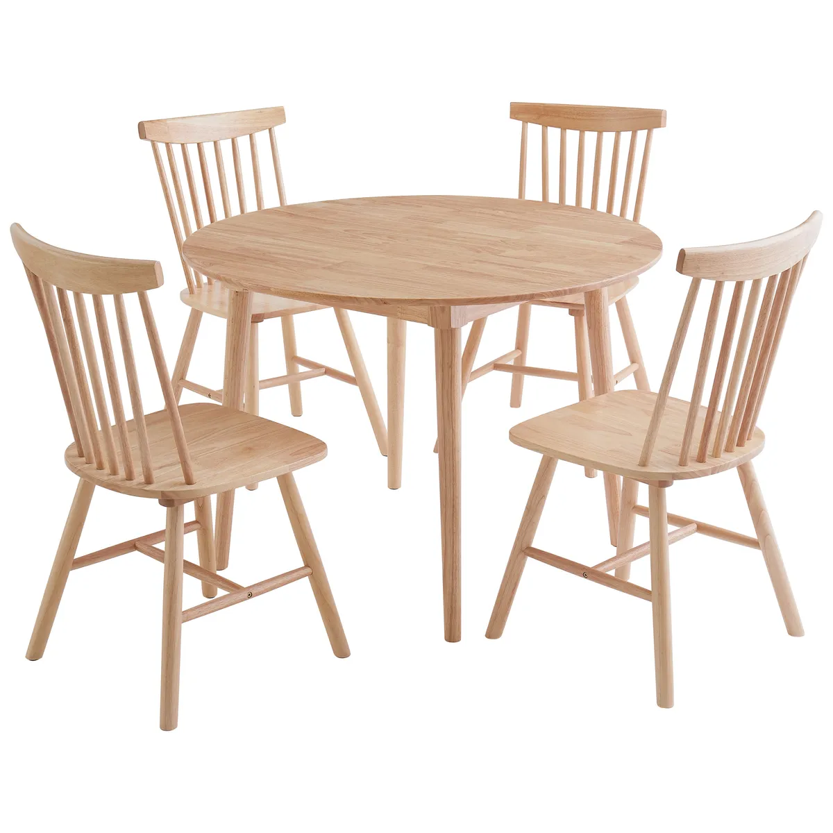  4 Sillas Mesa Redonda 106x106x75 cm , marca JUST HOME COLLECTION - Foto 2
