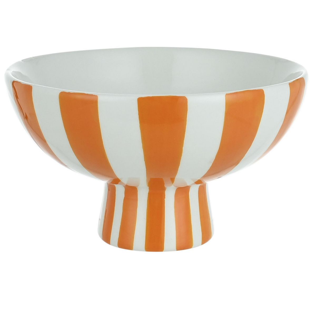 JUST HOME COLLECTION - Bowl de cerámica con rayas 17x10cm