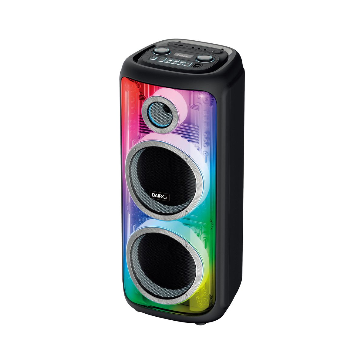DAIRU - Parlante Fiesta Portátil Dairu 100W