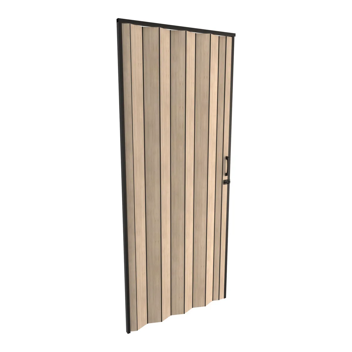 HOGGAN - Puerta Plegable PVC Blacktie 90X200 Rovere Lam