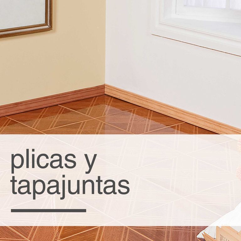 Plicas y Tapajuntas