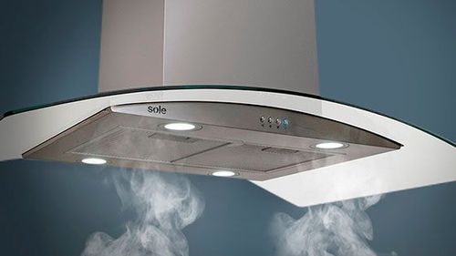 Campana Extractora Venus Isla Sole 90cm