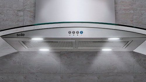 Campana Extractora Venus Isla Sole 90cm