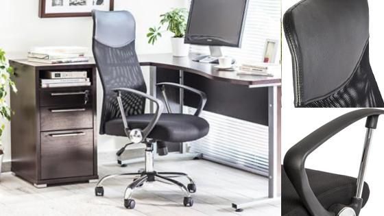 Silla de Oficina Giratoria Ejecutiva Respaldo Alto