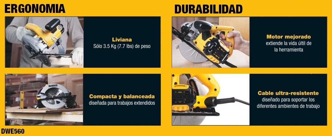 Sierras, sierra circular, stanley, herramientas, eléctricas, corte, madera,melamine, alumnio, motor, 1400 W;DWE562