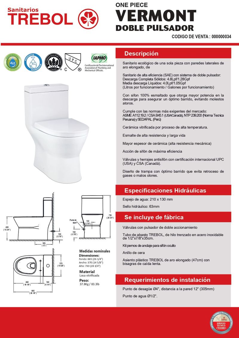 Trebol, baño, grifería