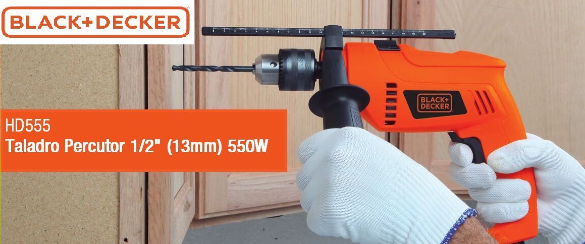 Taladro, taladros, percutor, electricas, black&decker;black+decker;herramientas, esmeriles, esmeril