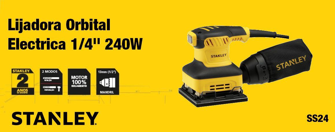 Lijadora, lijadoras, orbital, 2400W, Stanley, herramientas electricas herramientas , Lijar, pulidora, pulir, sillas, mesas