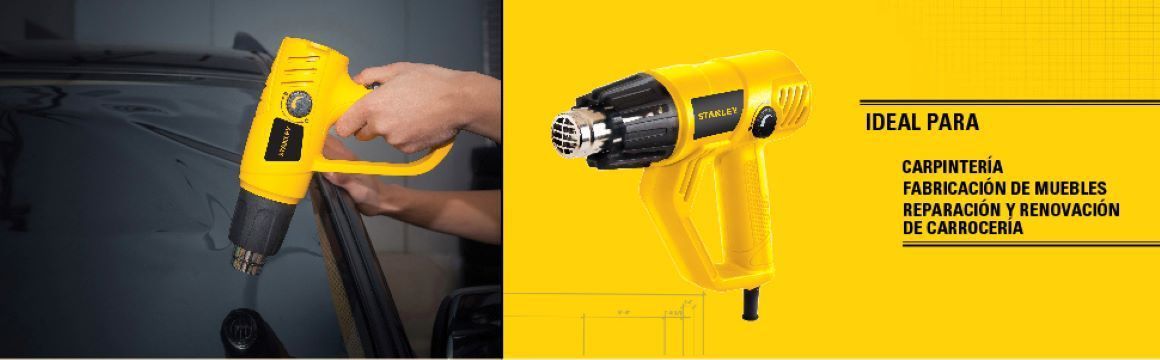 Pistolas, pistola, calor, 1800W, STANLEY, calor, herramientas, electricas, boquillas, temperatura,STXH2000K