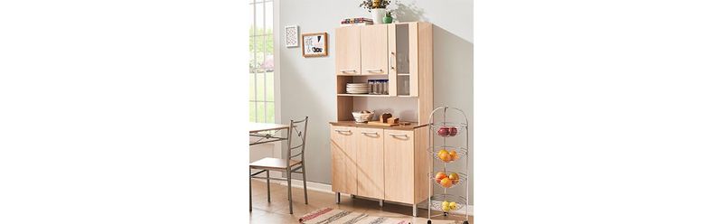 Alacena, cocina, mueble horno, mueble microondas
