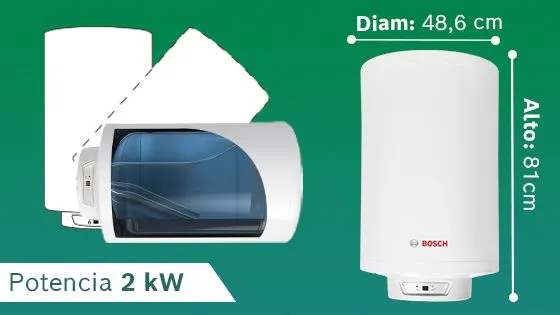 Rapiducha, bosch medidas, termas, calentadores, sole, rheem, rotoplas