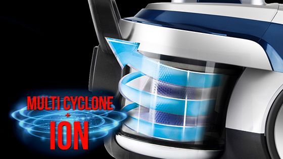 Aspiradora multi cyclone