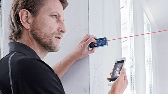 Medidor Bosch GLM 50 C de 50 m con bluetooth