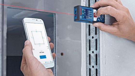 Medidor Bosch GLM 50 C de 50 m con bluetooth