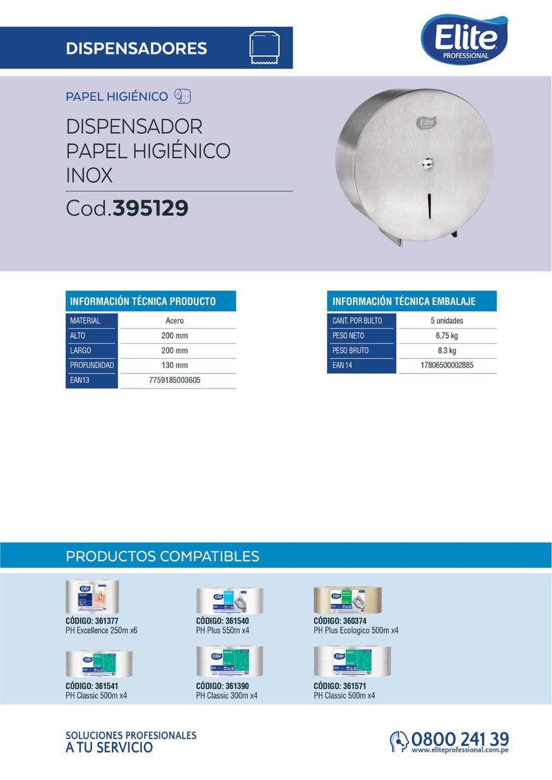 Dispensadores, Papel Toalla, PT, Interfoliada, Higiente, Limpieza, 