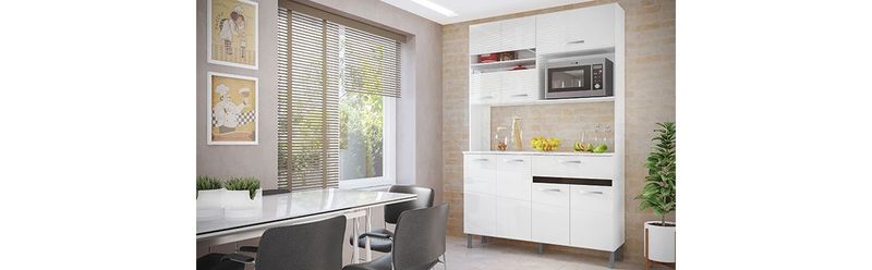 Alacena, Blanco, Puerta de vidrio, Cocina compacta, mueble horno