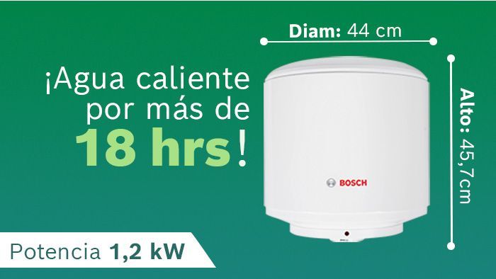 Rapiducha, bosch medidas, termas, calentadores, sole, rheem, rotoplas