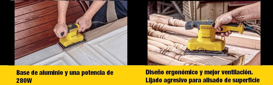 Lijadora, lijadoras, SS28, Stanley , lijar, pulir, lija, pulidora, 230 W, 1/3