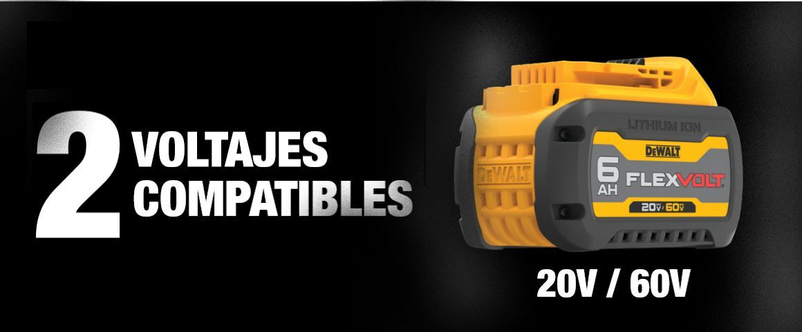 BATERIAS, 6AH, AMPERIOS, INALAMBRICAS, HERRAMIENTAS, ACCESORIO, DEWALT, DCB606