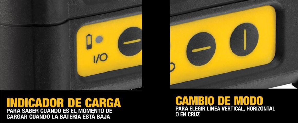 NIVEL DE LASER, LINEAS VERDES, CRUZADAS, DEWALT, LASER, DW088CG