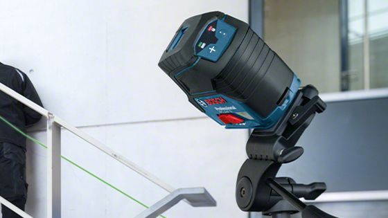 Nivel Láser de Líneas Verdes 15 m con puntos Bosch GCL 2-15 G