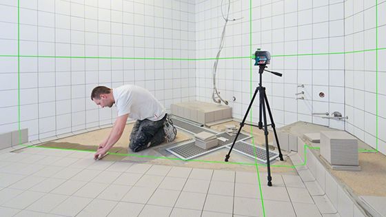 Nivel Láser de líneas verdes 120 metros 360° con bluetooth GLL 3-80 CG