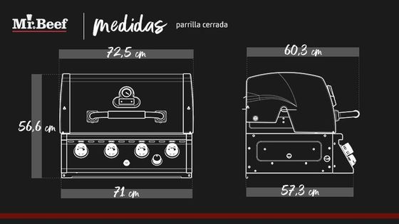 Parrilla Mr Beef