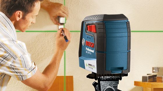 Nivel Láser verde de líneas cruzadas 12 metros Bosch GLL 2-12G