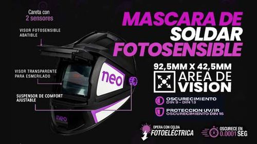 Mascara de soldar