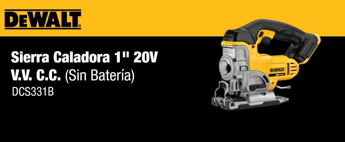 SIERRA CALADORA, SIERRAS, HERRAMIENTAS, ELECTRICAS, CON CABLE, DEWALT,DCS331B