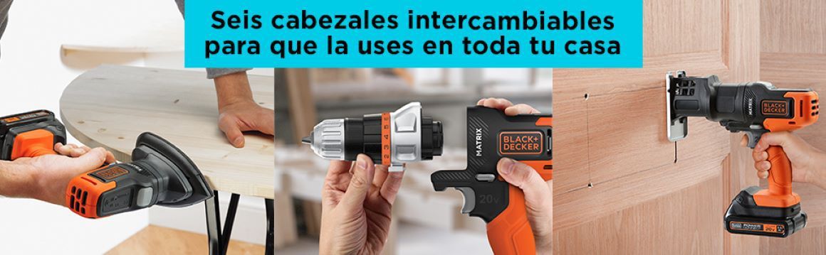 Matrix, multiherramientas, multiherramienta, Black&Decker, Herramientas, inalambricas, velocidad, multiusos