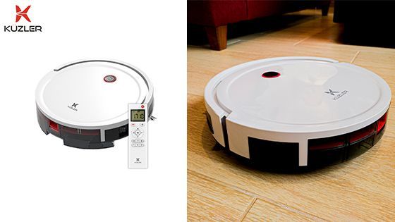 Aspiradora robot, aspiradora Smart, trapea, barre, aspira, limpieza, app tuya, app Smart, 4 modos de limpieza, anticaida, anticolisión, anticolisión, filtro hepa lavable 