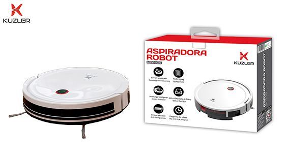 Aspiradora robot, aspiradora Smart, trapea, barre, aspira, limpieza, app tuya, app Smart, 4 modos de limpieza, anticaida, anticolisión, anticolisión, filtro hepa lavable 