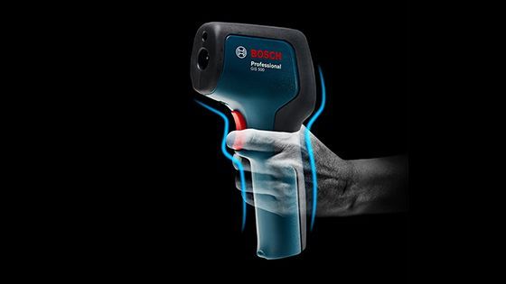 Termodetector Infrarrojo de Superficie hasta 500ºC Bosch GIS 500