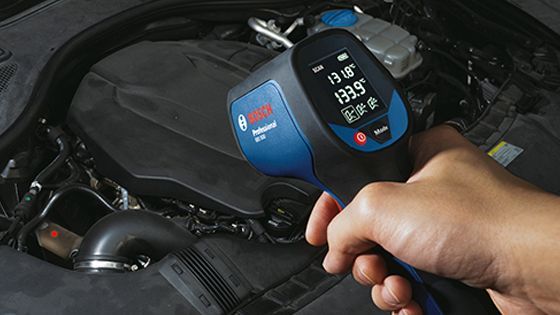 Termodetector Infrarrojo de Superficie hasta 500ºC Bosch GIS 500