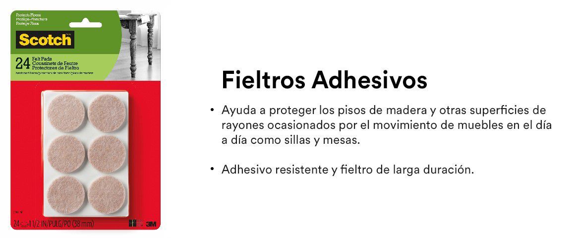 Scotch, bumpers, protectores de pisos, protectores de goma, protectores de puerta, antideslizantes, antideslizante para sillón, protector de goma para sillón, protectores de goma para pisos, antidelizantes para pisos, fieltros, topes de goma, topes para sillón, pads antideslizantes, pads autoadehesivos, pads deslizadores, fieltros adhesivos.