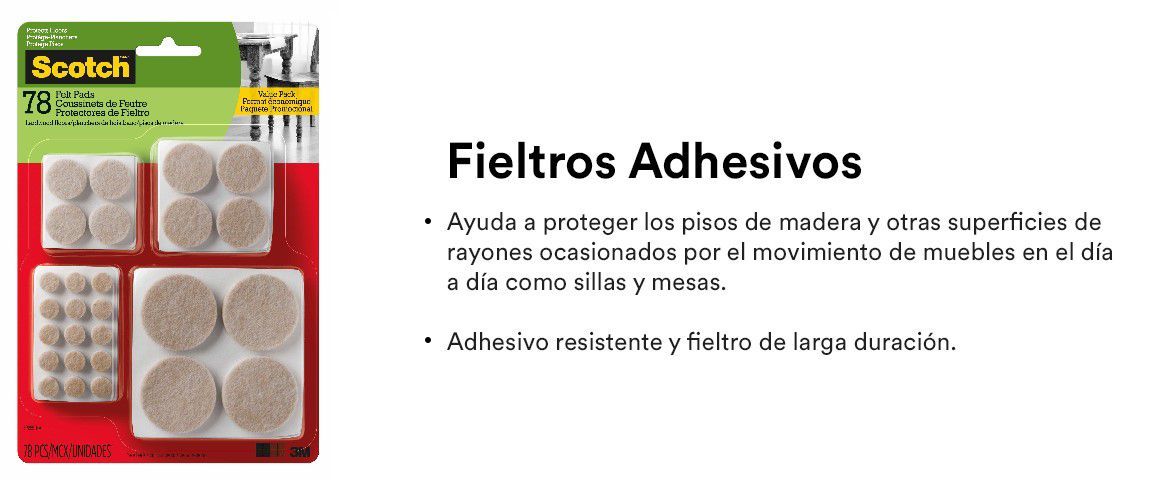 Scotch, bumpers, protectores de pisos, protectores de goma, protectores de puerta, antideslizantes, antideslizante para sillón, protector de goma para sillón, protectores de goma para pisos, antidelizantes para pisos, fieltros, topes de goma, topes para sillón, pads antideslizantes, pads autoadehesivos, pads deslizadores, fieltros adhesivos.