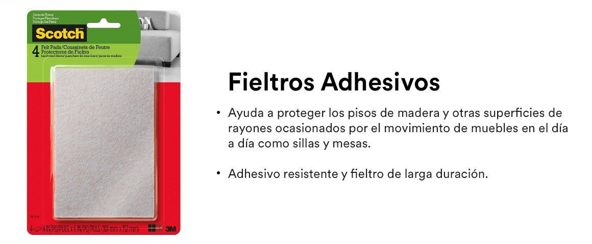 Scotch, bumpers, protectores de pisos, protectores de goma, protectores de puerta, antideslizantes, antideslizante para sillón, protector de goma para sillón, protectores de goma para pisos, antidelizantes para pisos, fieltros, topes de goma, topes para sillón, pads antideslizantes, pads autoadehesivos, pads deslizadores, fieltros adhesivos.