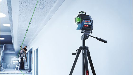 Nivel Láser de líneas verdes 120 metros 360° con bluetooth GLL 3-80 CG