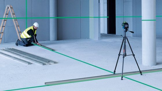 Nivel Láser de líneas verdes 120 metros 360° con bluetooth GLL 3-80 CG