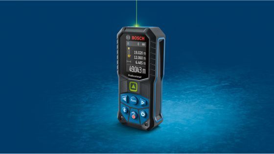Medidor Láser Verde Bosch GLM 50-27 CG con Bluetooth