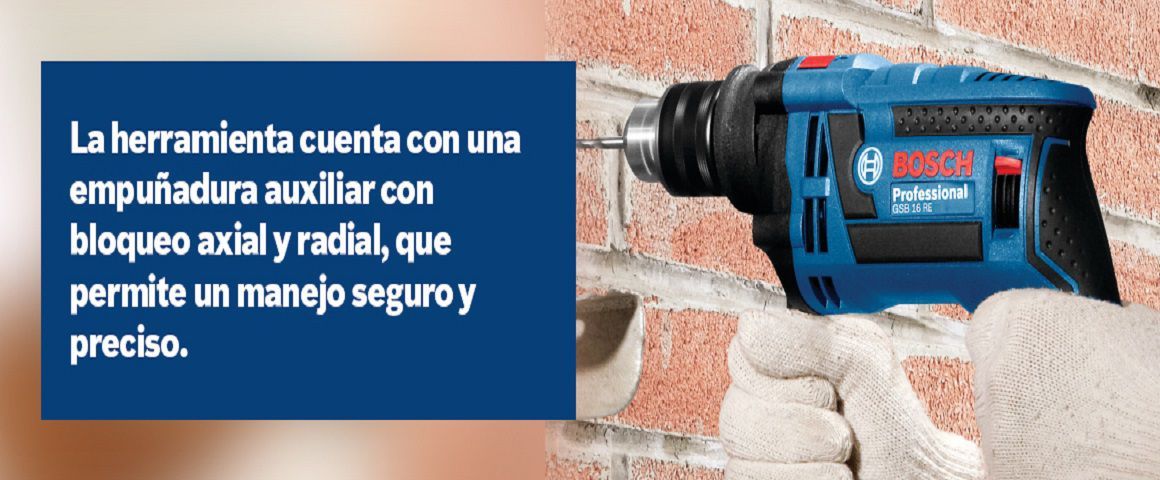 Taladro Percutor Bosch GSB 16 RE 750 W